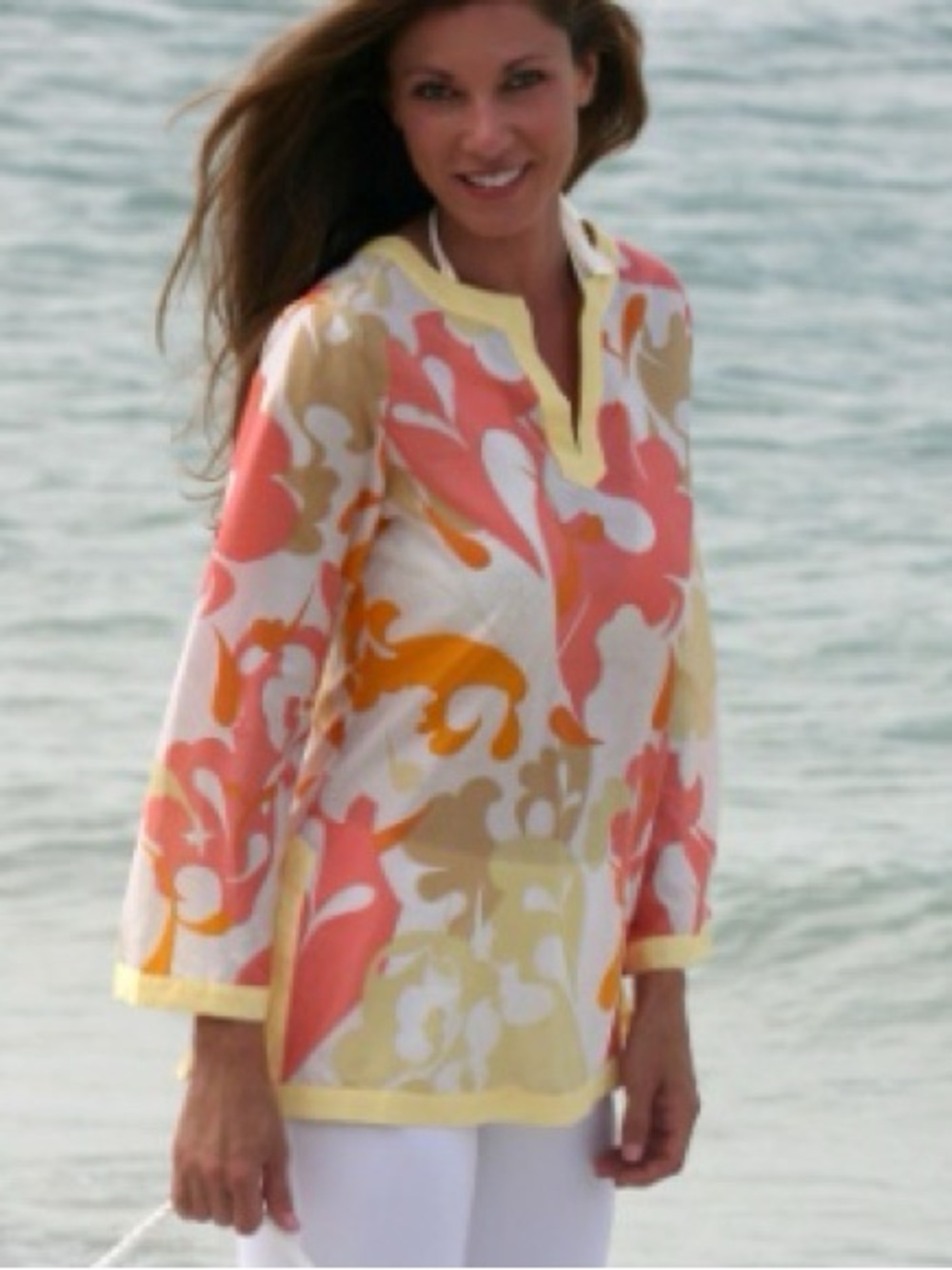 Float Life Maritime Tunic in Sand